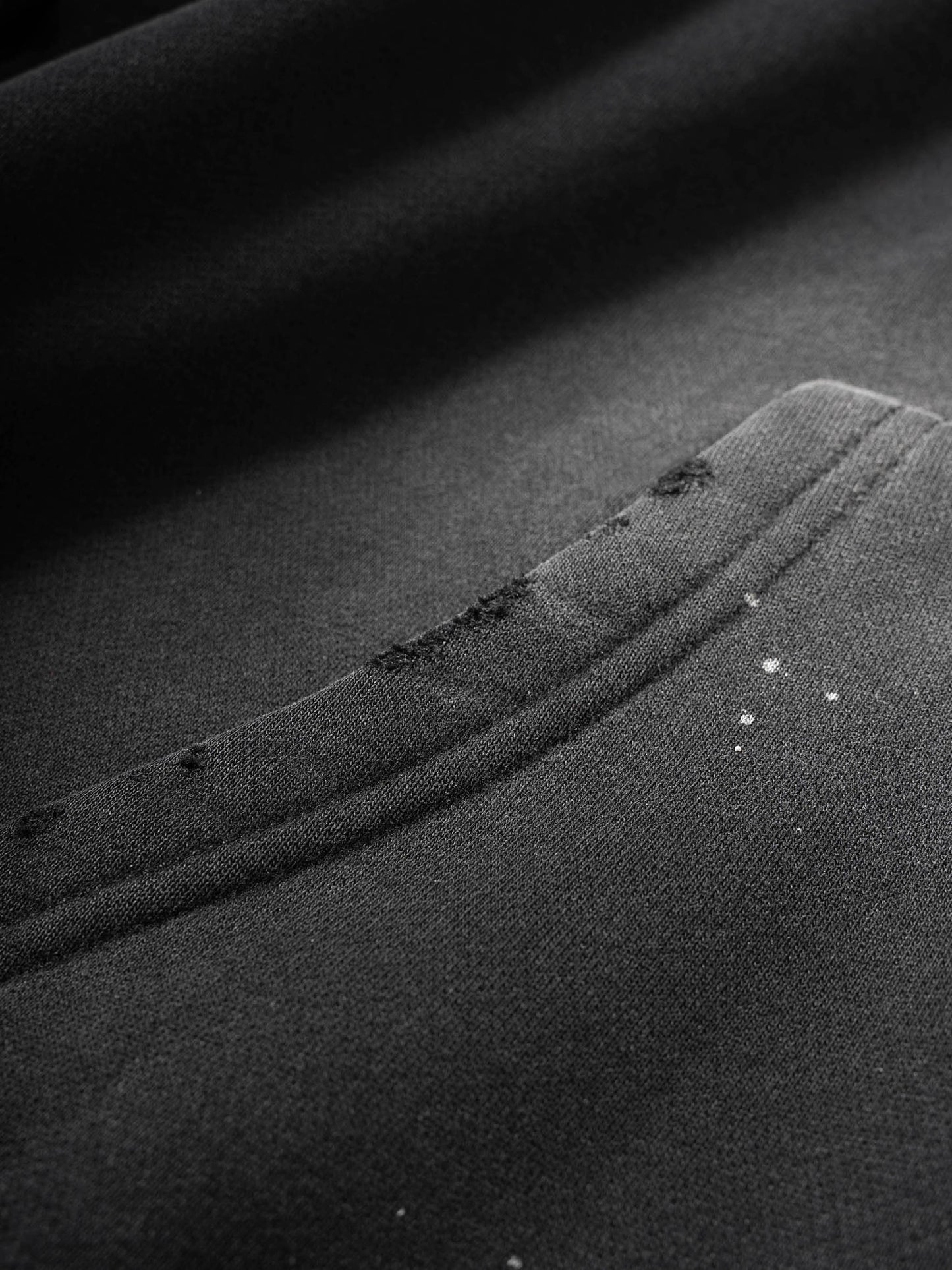 Protecting My Heart Frayed Effect Hoodie