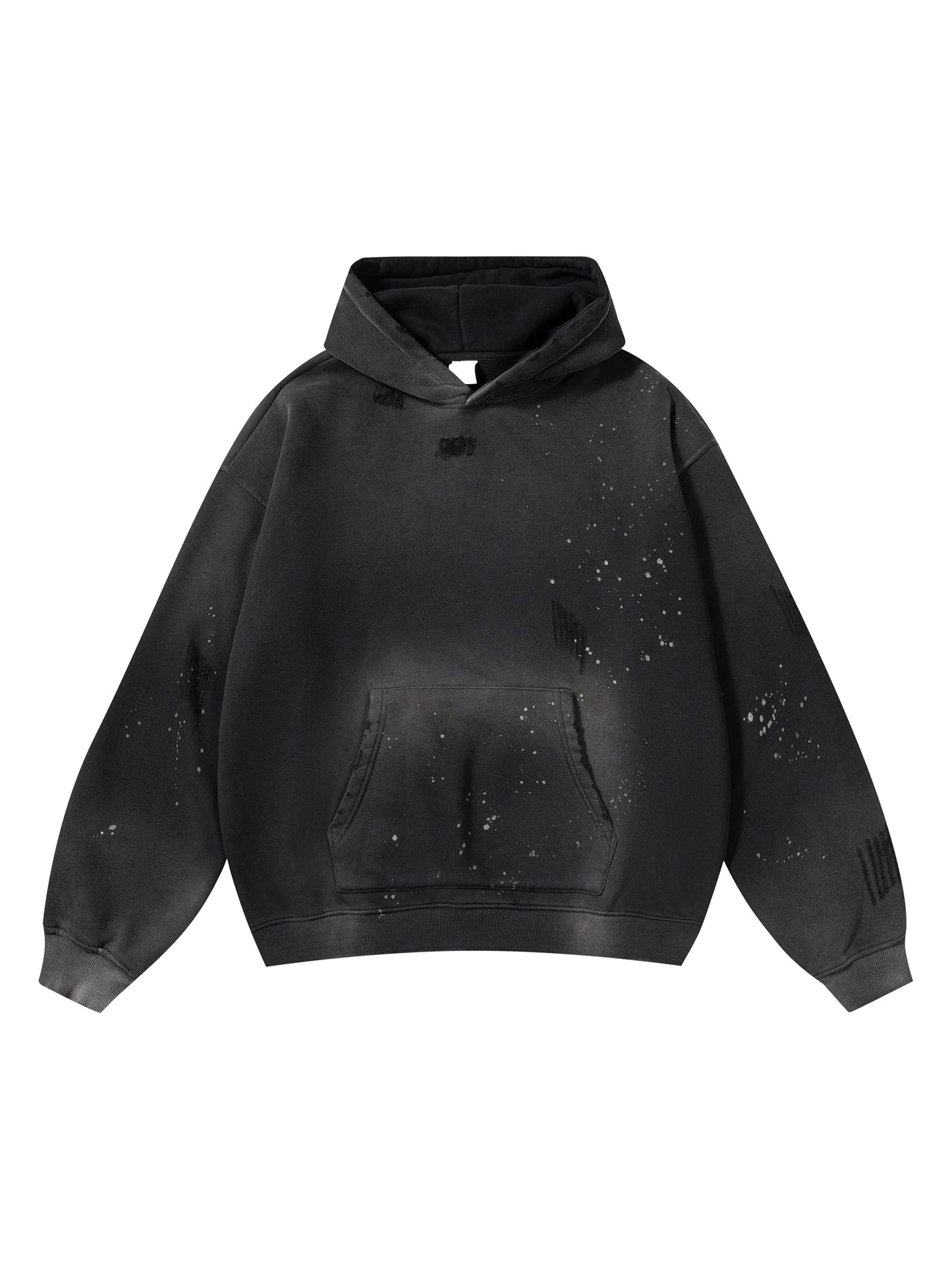 Protecting My Heart Frayed Effect Hoodie