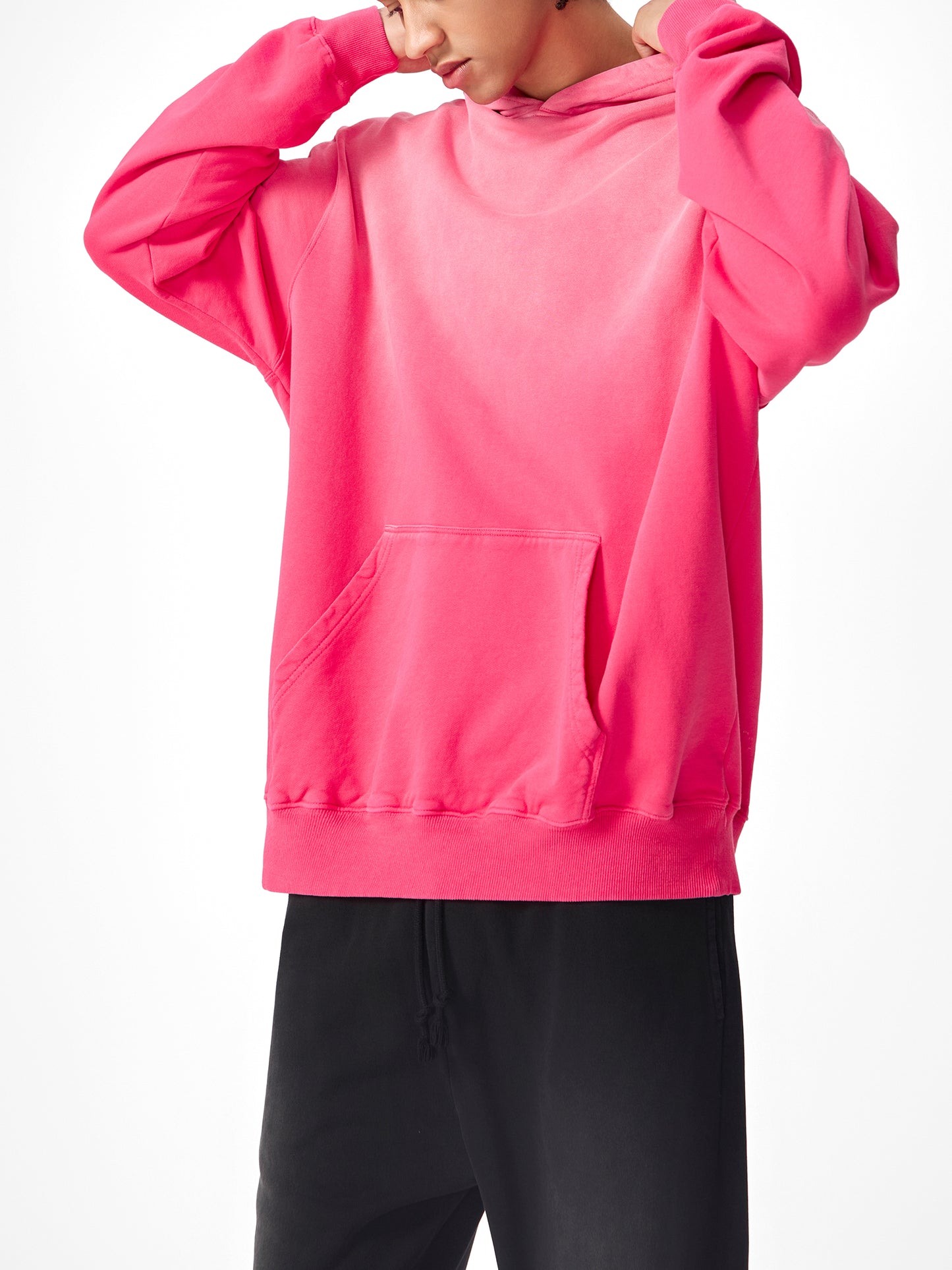 Nostalgia Cartoon Heavyweight Sunfade Oversized Hoodie