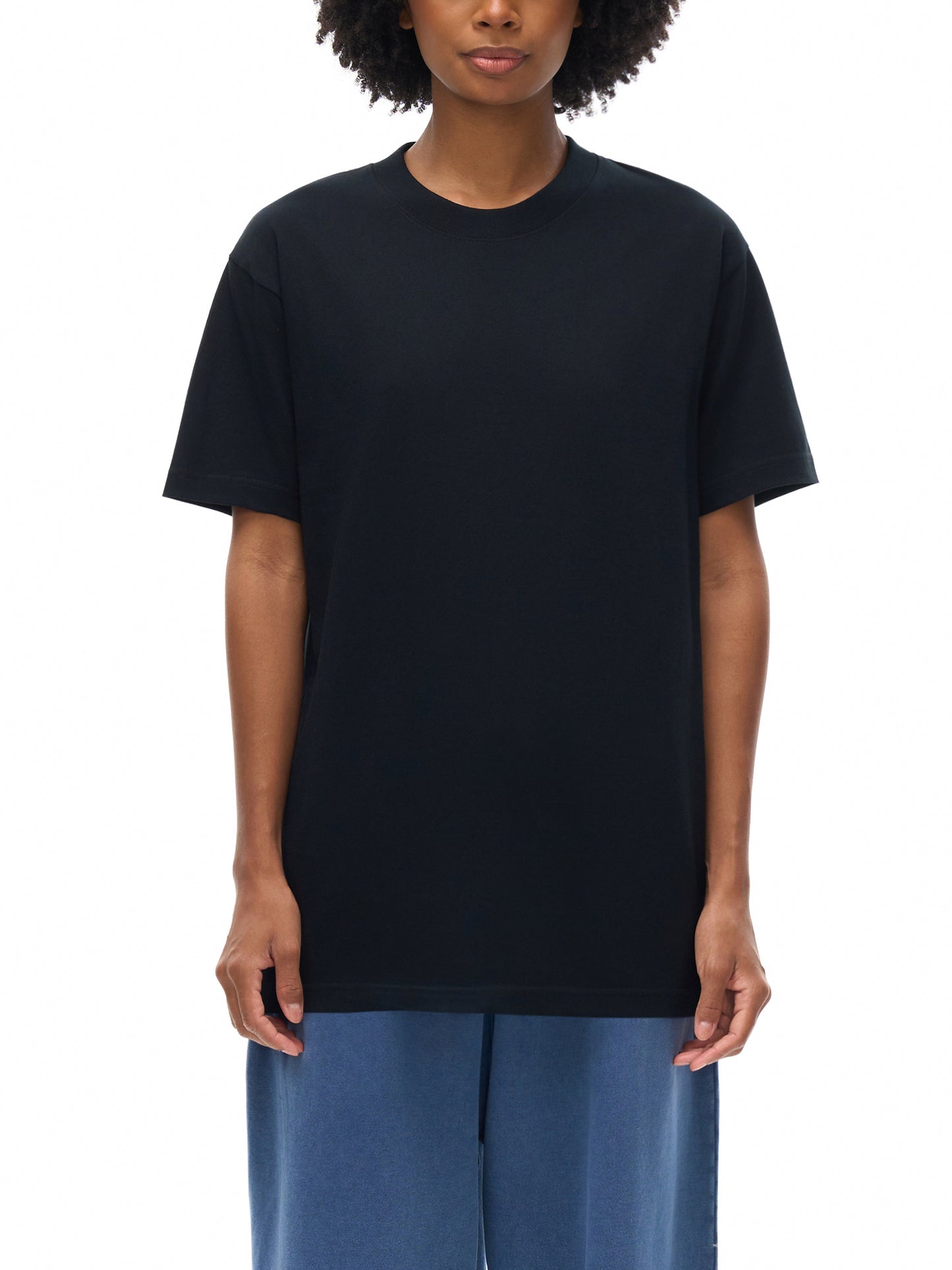 Health Is Wealth Graphic Oversized T-shirt