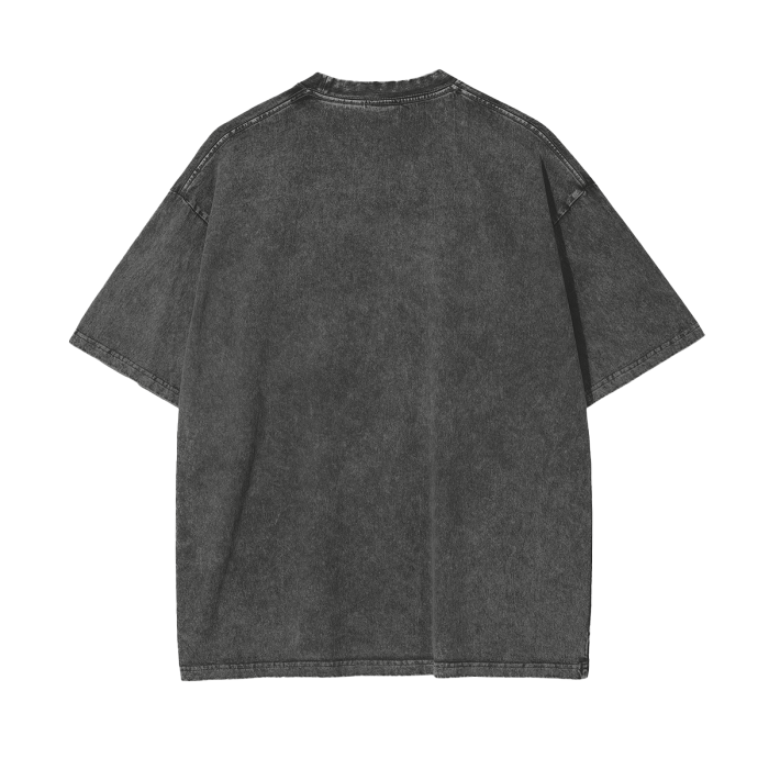 Koi Fish Oversized Snow Wash T-Shirt