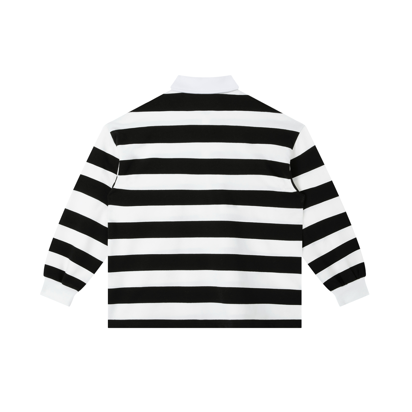 Trippy Ice Cream Color Block Stripe Polo Shirt