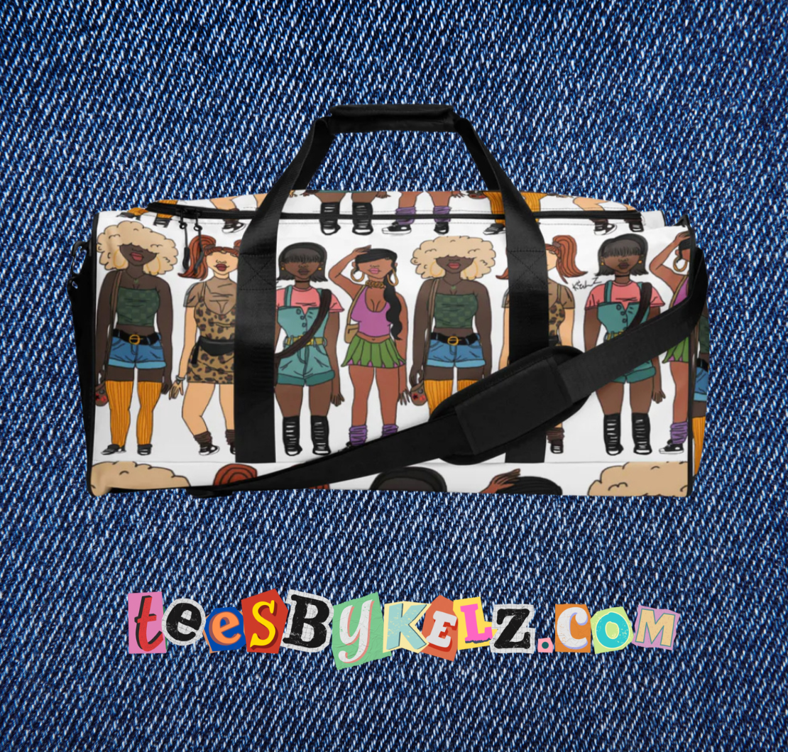 GIRLS Drawing Duffle bag