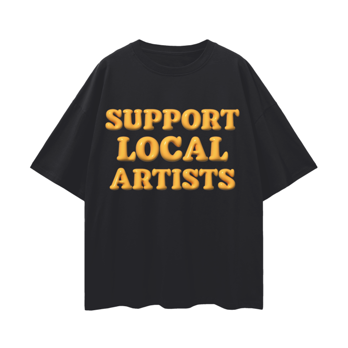 Support Local Artists Graphic Loose Tee