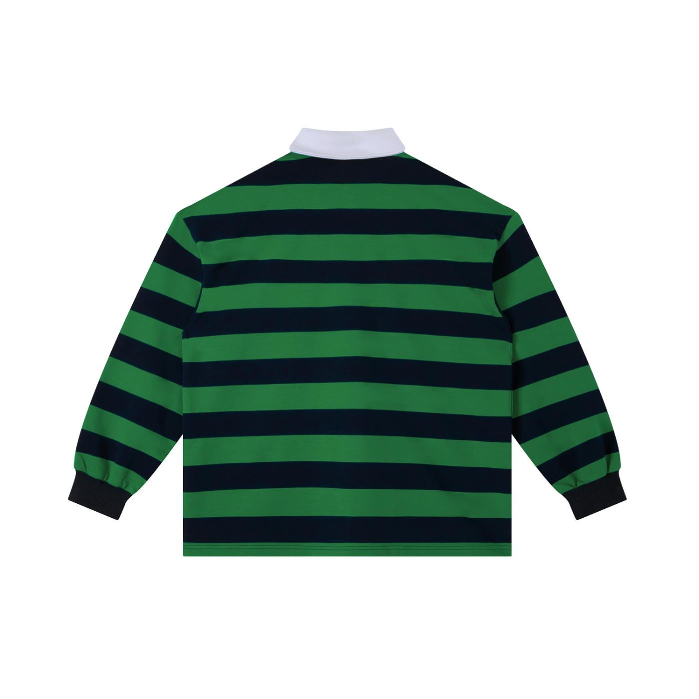 Trippy Ice Cream Color Block Stripe Polo Shirt