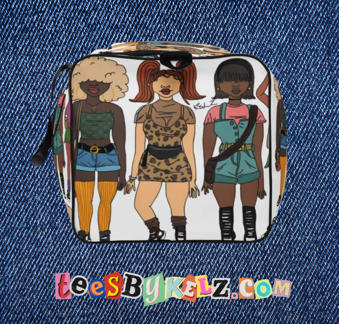 GIRLS Drawing Duffle bag