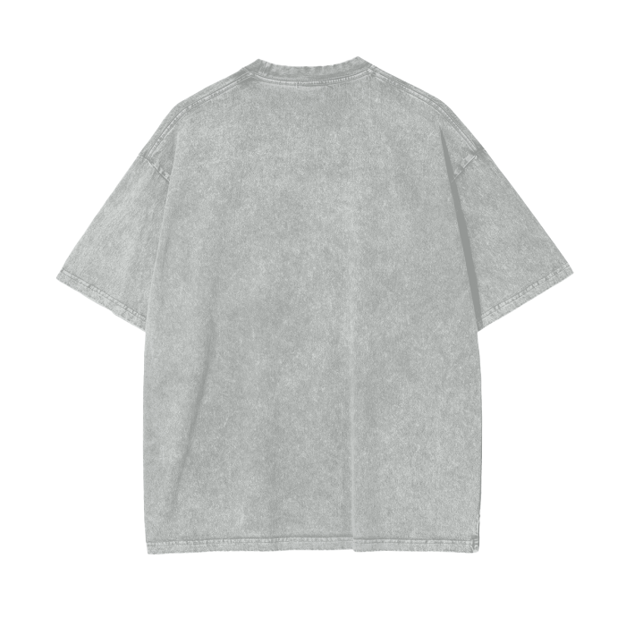 Protecting My Heart Acid Washed Oversized Tee