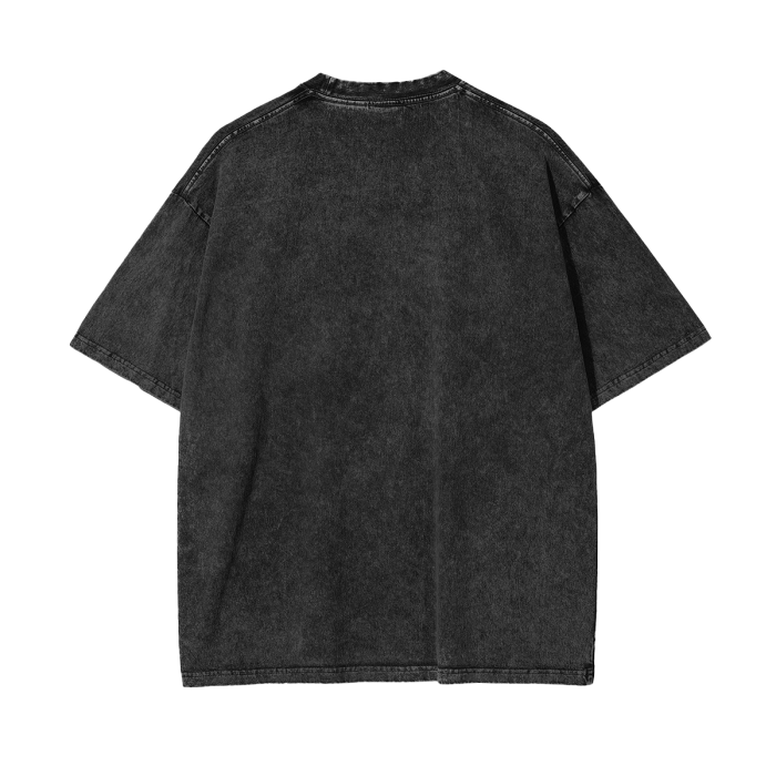 Koi Fish Oversized Snow Wash T-Shirt
