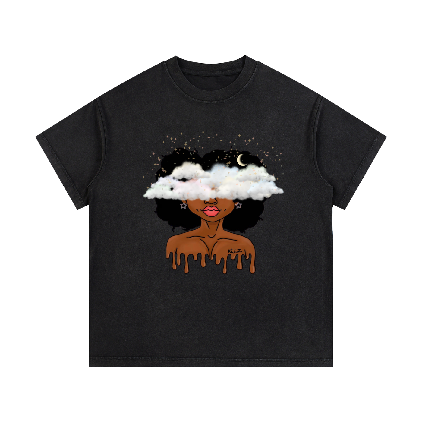 Head in the Clouds Vintage Wash Cotton T-Shirt