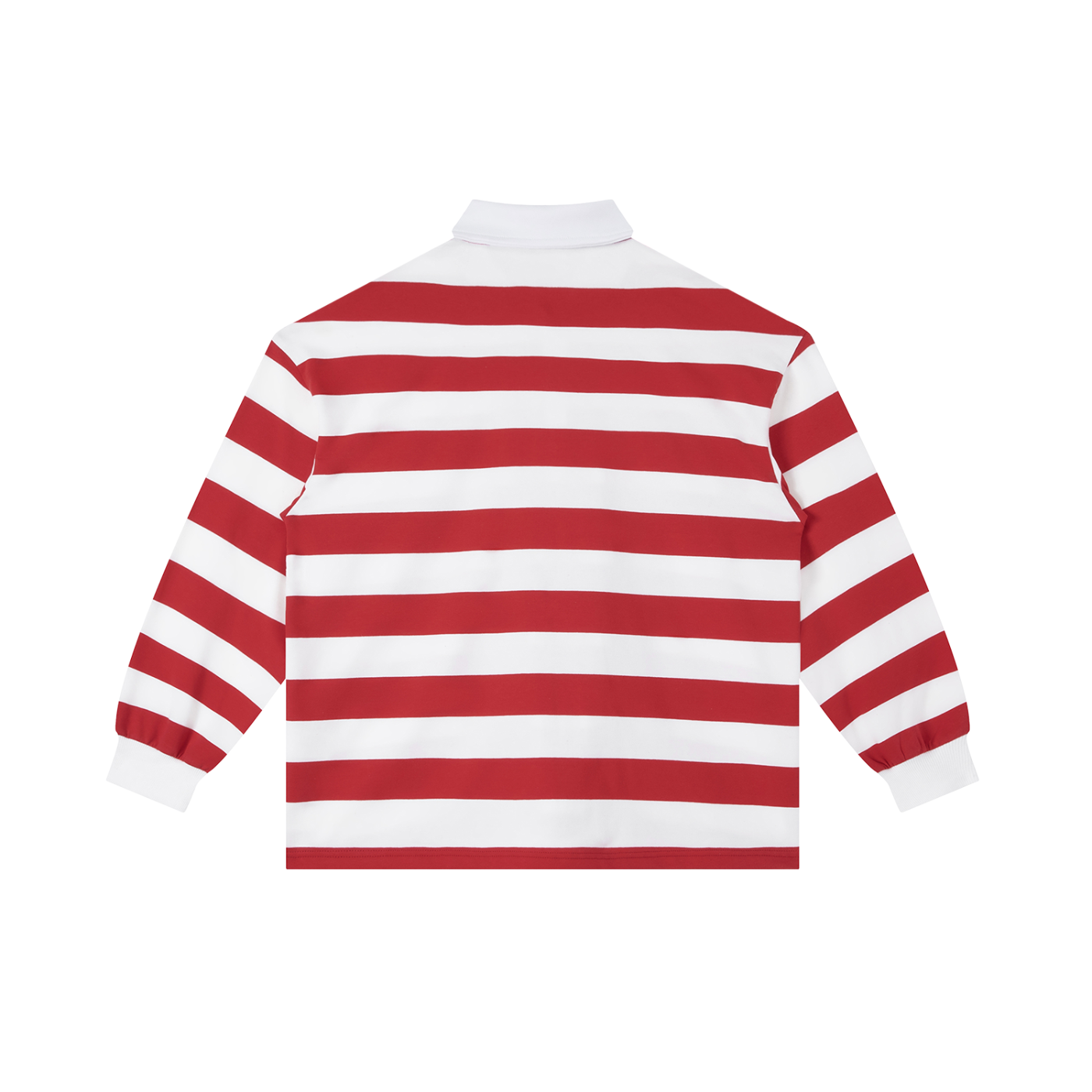 Trippy Ice Cream Color Block Stripe Polo Shirt