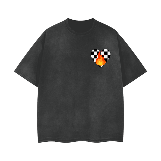 No One Knows Flaming Vintage T-Shirt