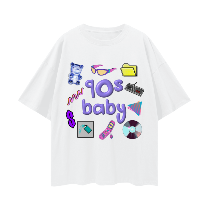 90s Baby Graphic Loose Tee