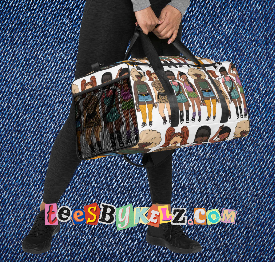 GIRLS Drawing Duffle bag