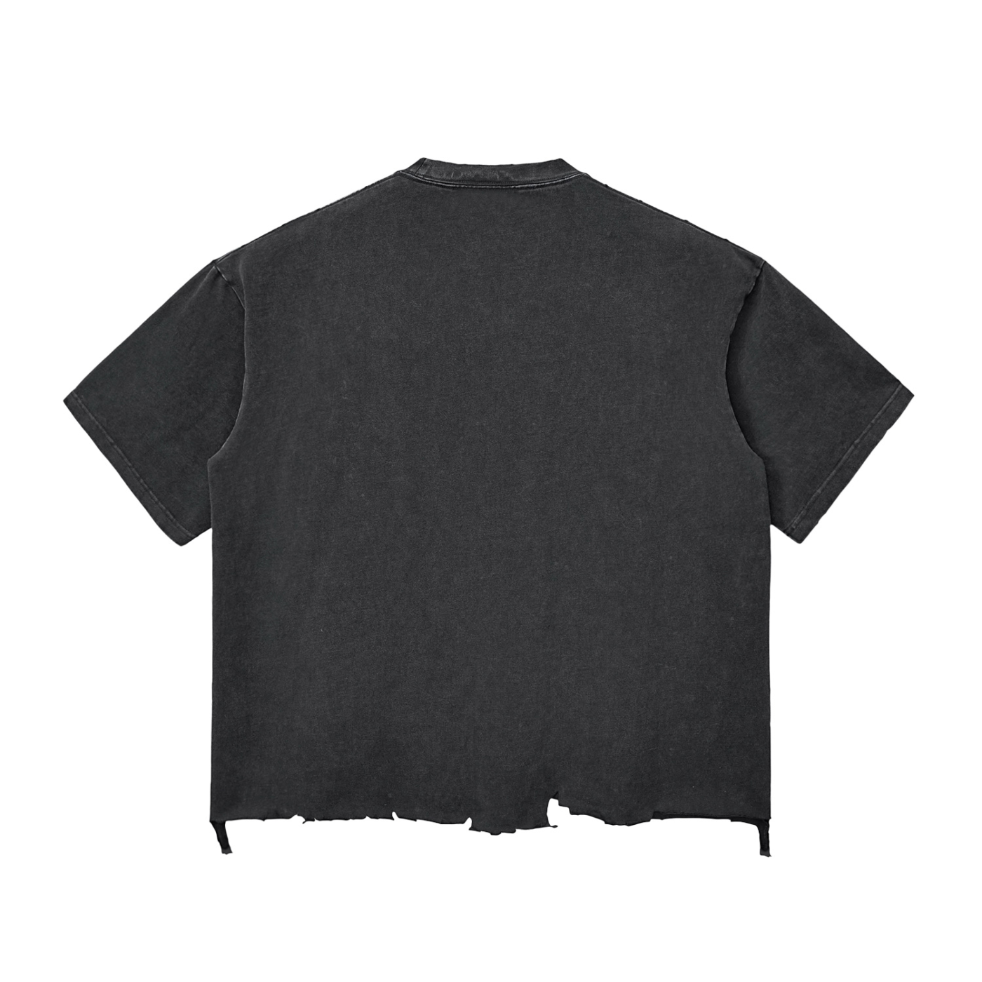 Astral Projection Snow Wash Raw-Hem Boxy T-shirt