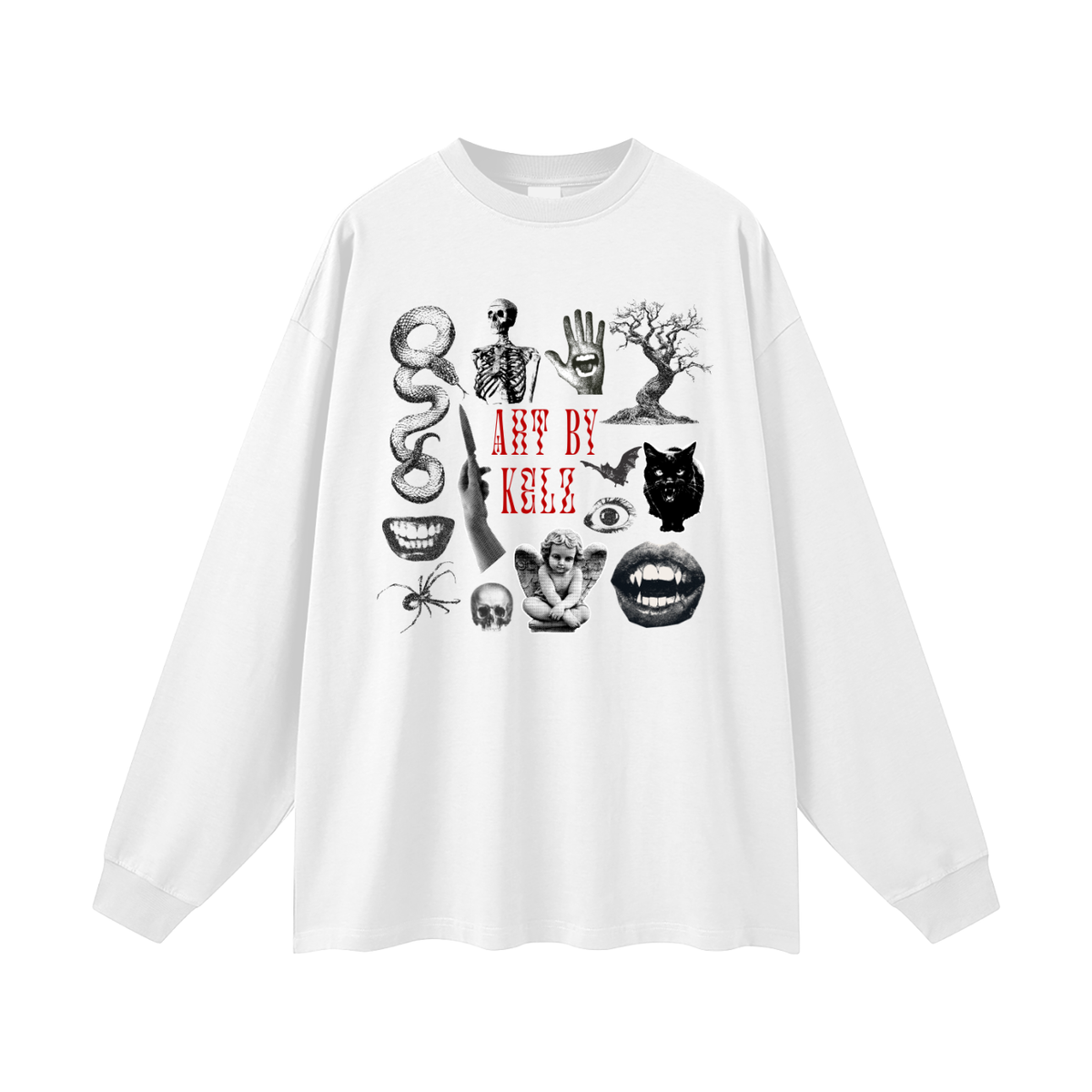 Oddities Oversized Unisex Long Sleeve T-Shirt