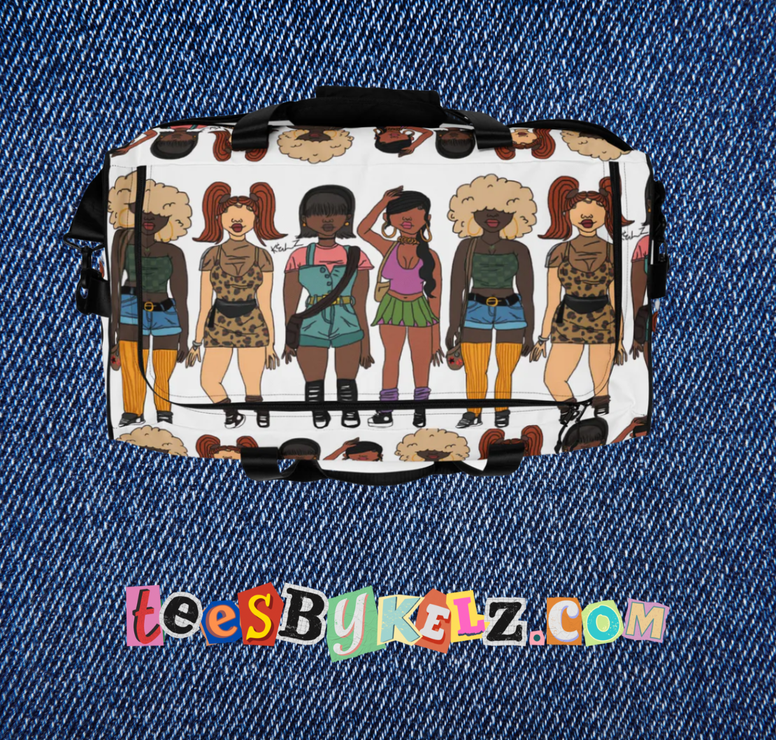 GIRLS Drawing Duffle bag