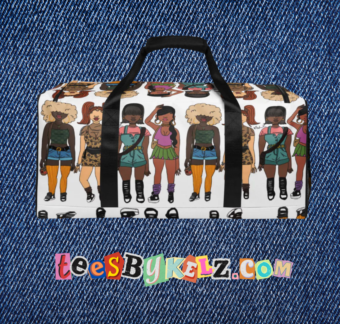 GIRLS Drawing Duffle bag