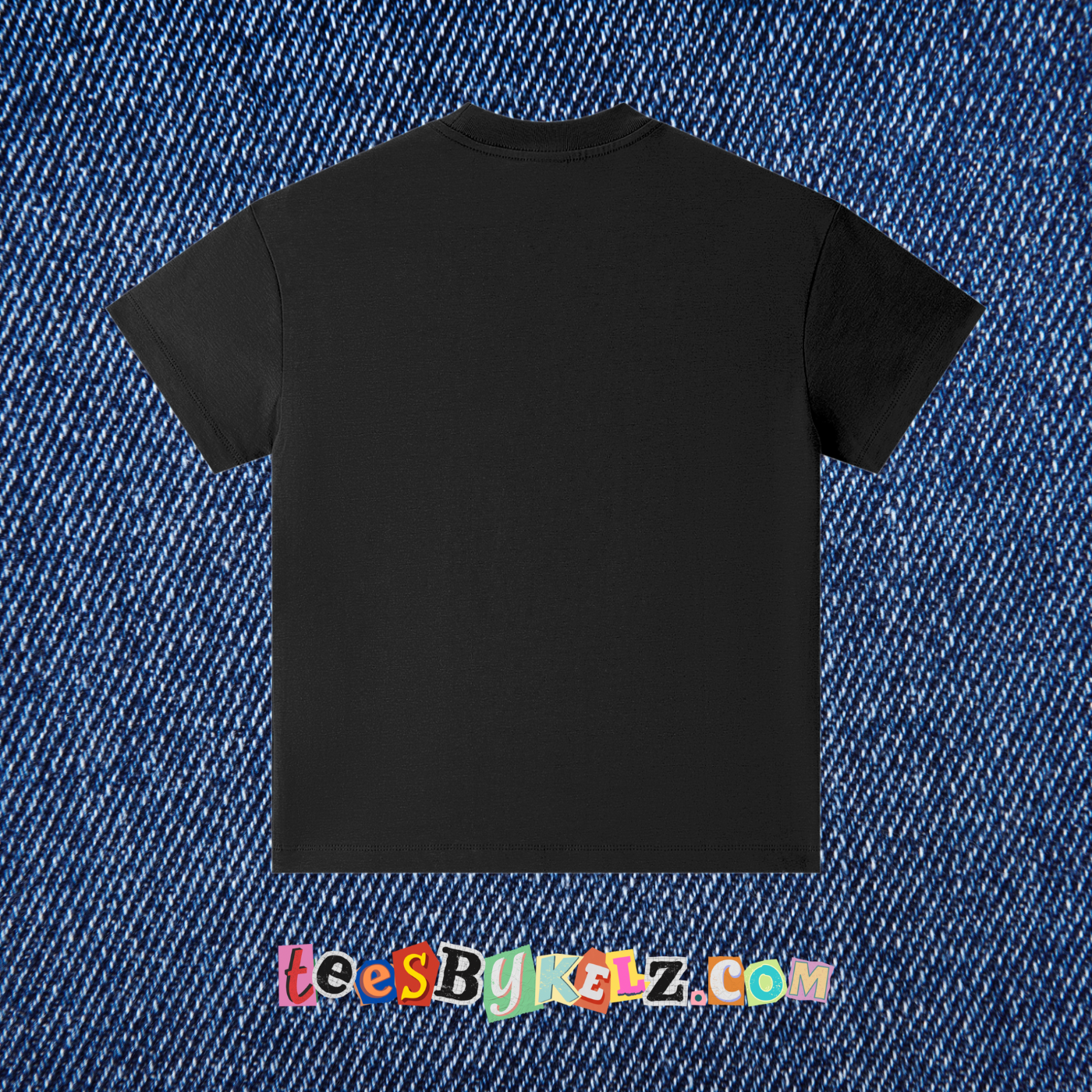 Kids Blue Eyeball Flower Pure Cotton Essential T-Shirt