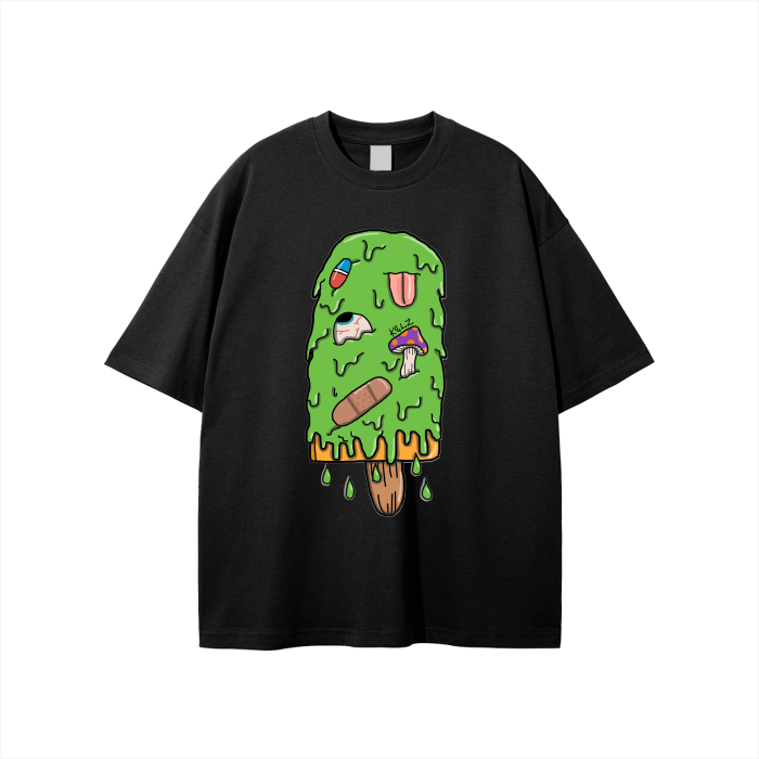 Trippy Art by Kelz Logo Graphic Tee