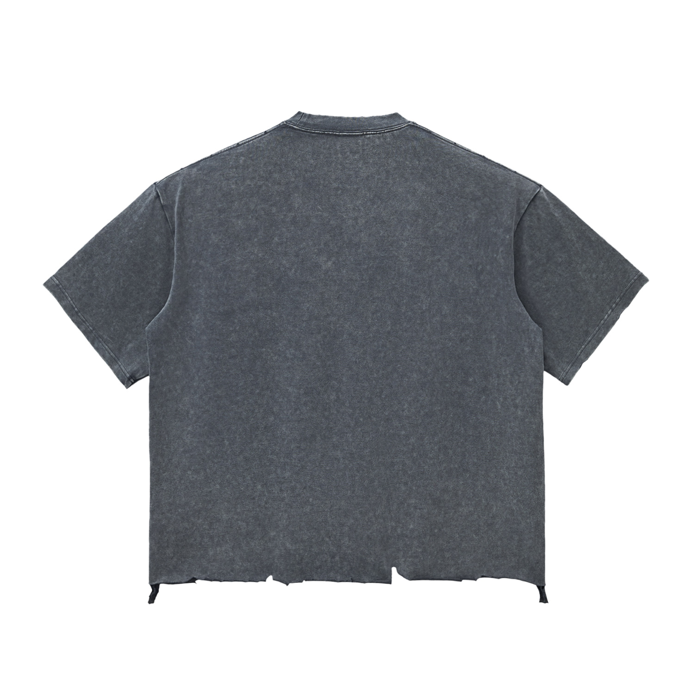 Astral Projection Snow Wash Raw-Hem Boxy T-shirt