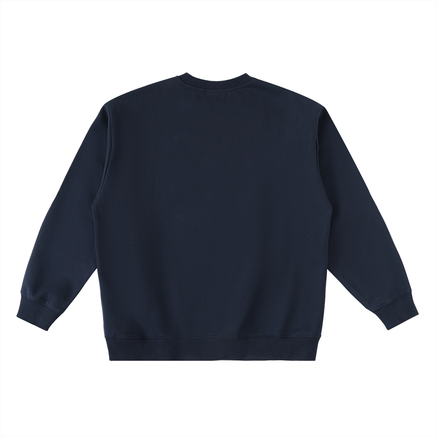 Trippy Ice Cream Art By Kelz Logo Oversized Crewneck Taped Sweatshirt