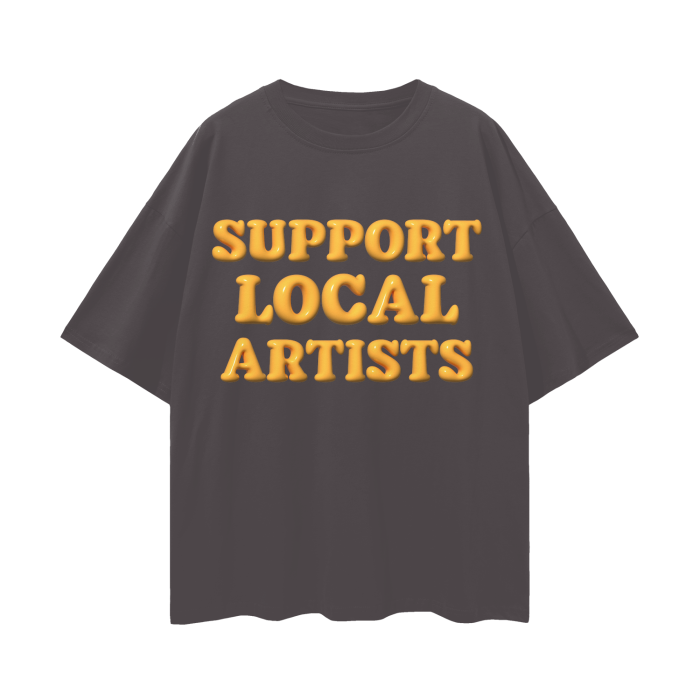 Support Local Artists Graphic Loose Tee