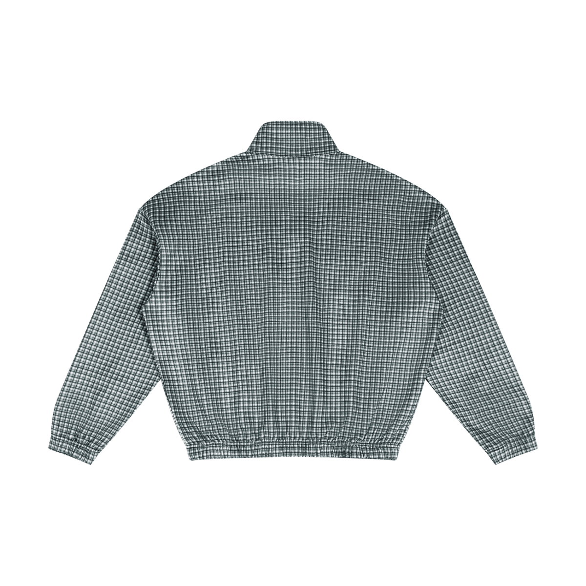 Art By Kelz Logo Unisex Plaid Quarter-Zip Sweatshirt
