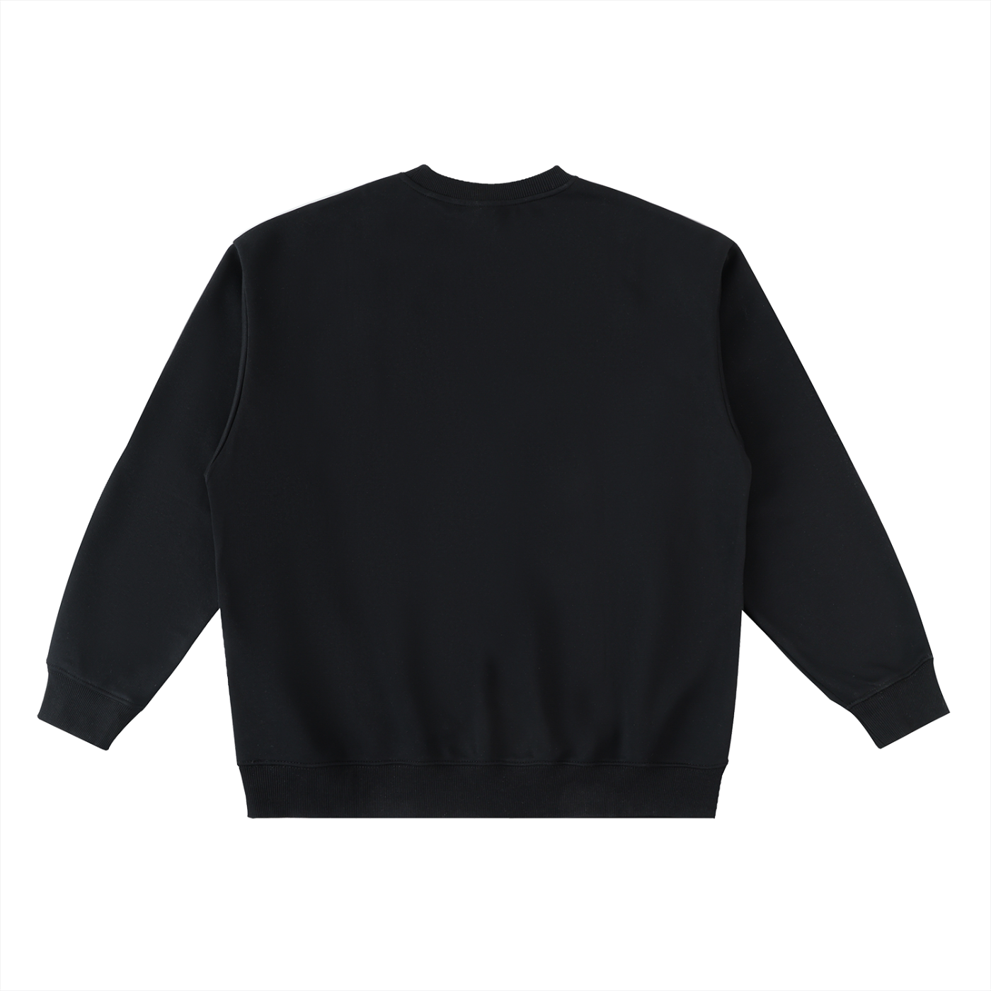 Trippy Ice Cream Art By Kelz Logo Oversized Crewneck Taped Sweatshirt