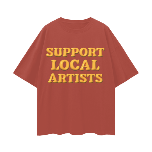 Support Local Artists Graphic Loose Tee