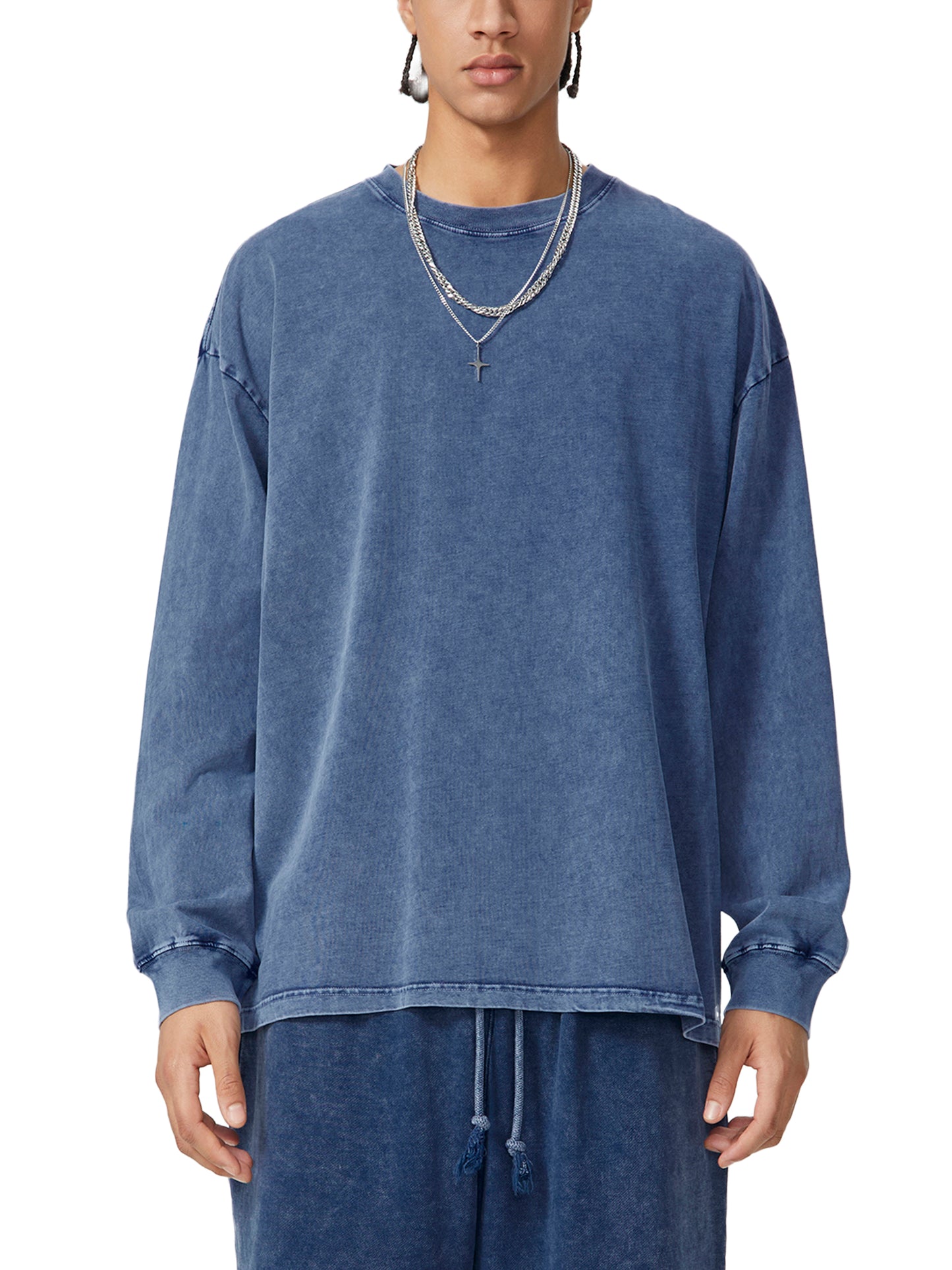 Billionaire Baby Snow Washed Frayed Edge T-Shirt