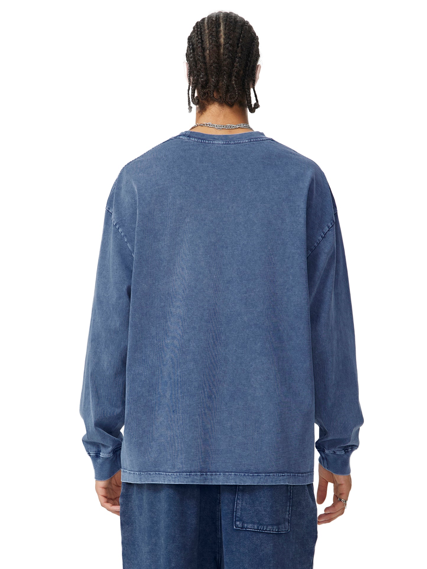 Billionaire Baby Snow Washed Frayed Edge T-Shirt