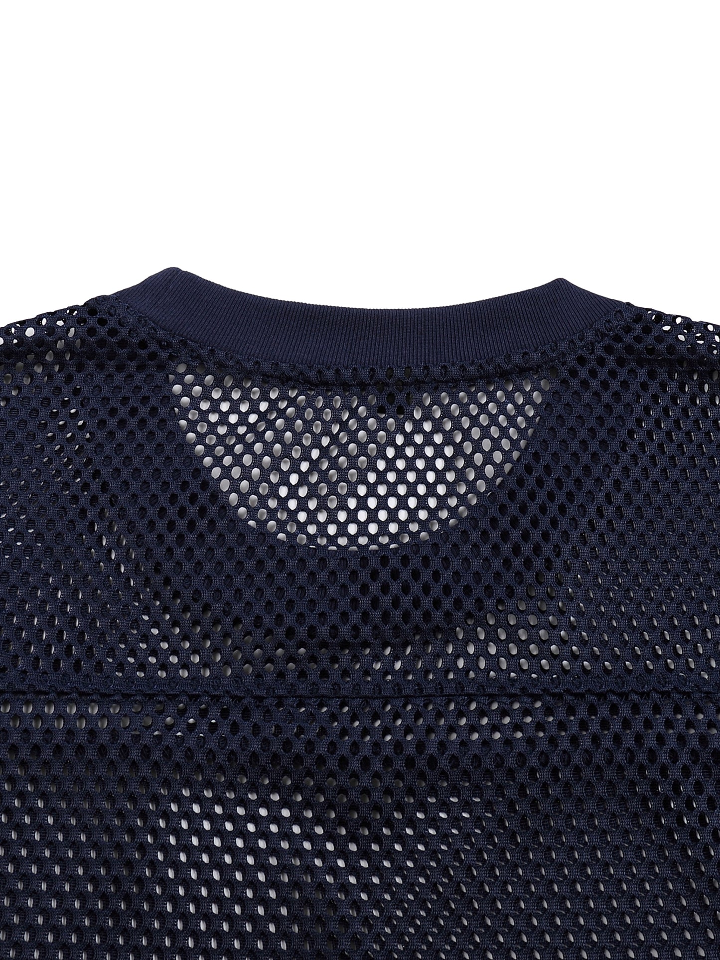Too High For This See-through Boxy Net T-shirt