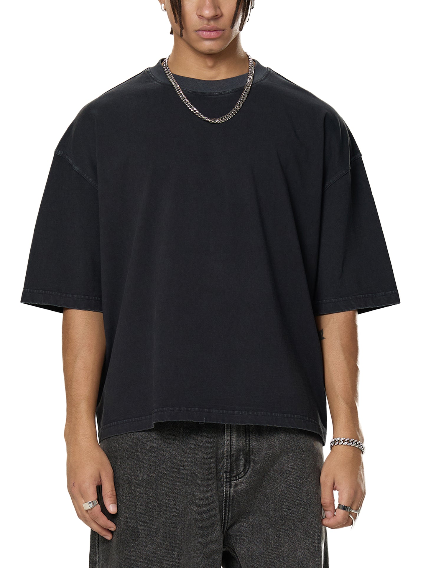Know Ya Worth 90s Vintage Washed Boxy T-Shirt