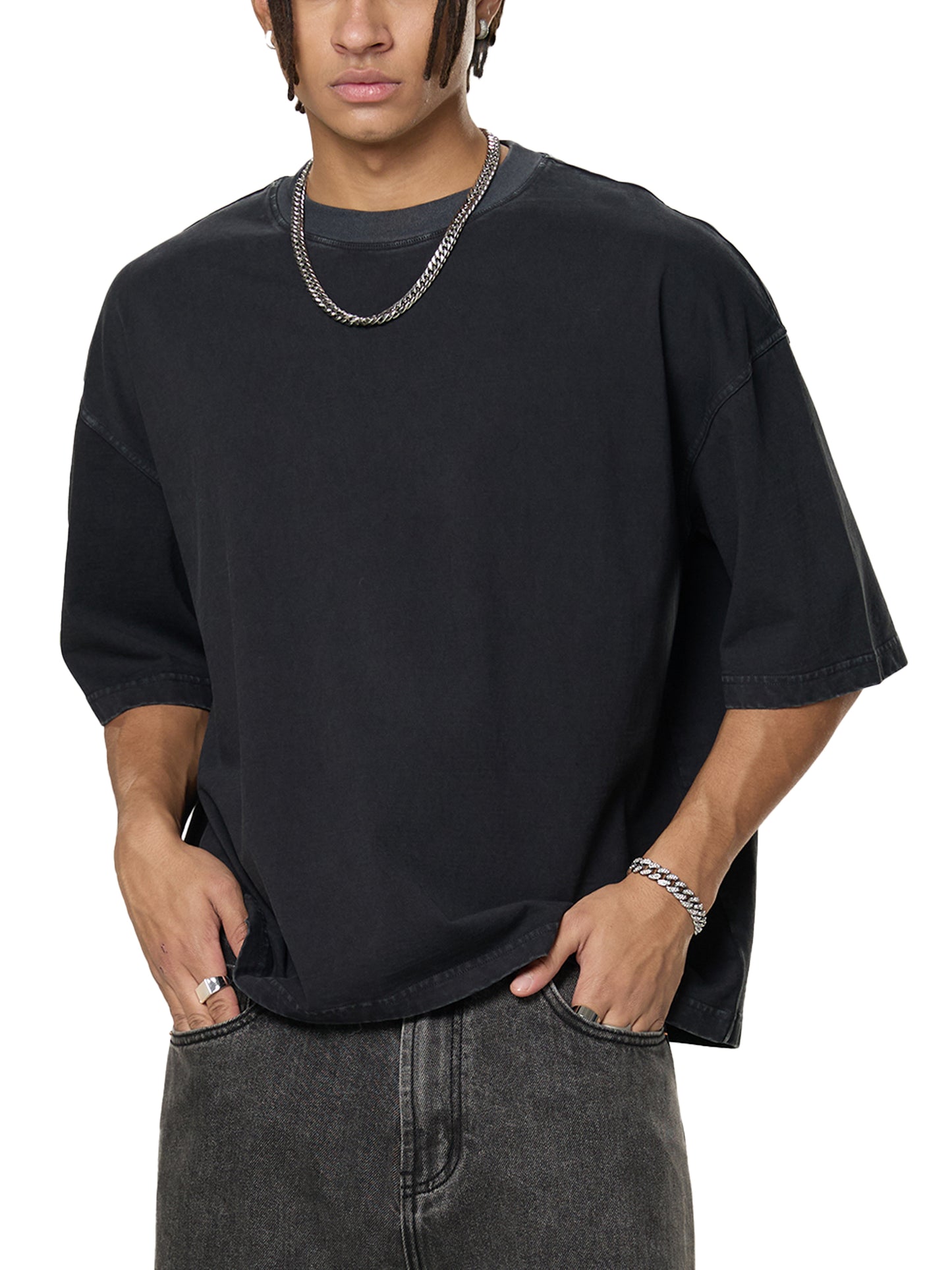 Know Ya Worth 90s Vintage Washed Boxy T-Shirt