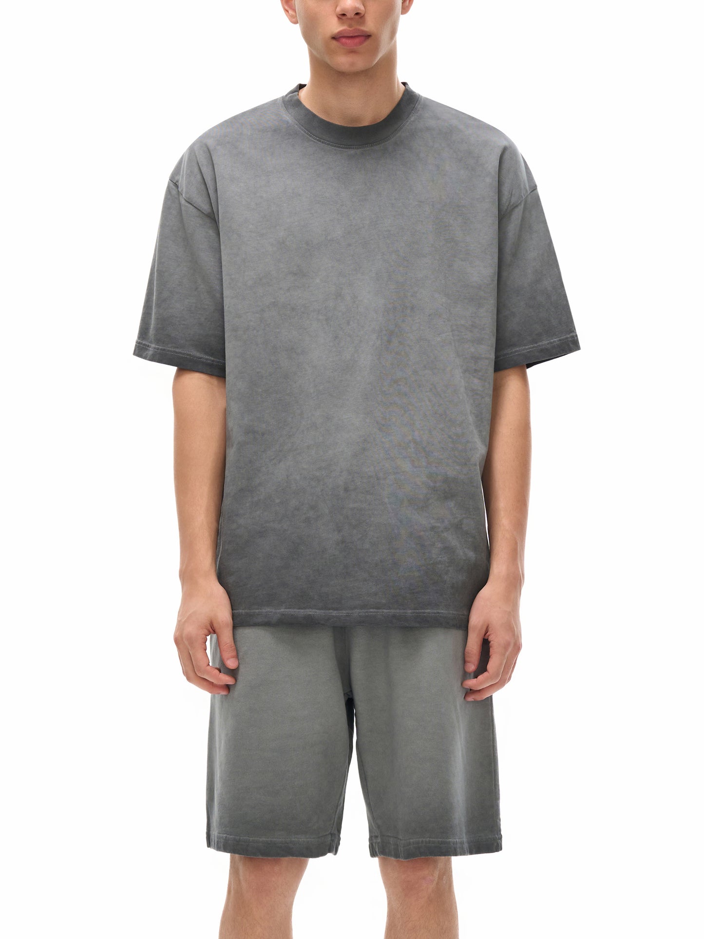 Touch Some Grass Oversized Reverse Dyed T-shirt