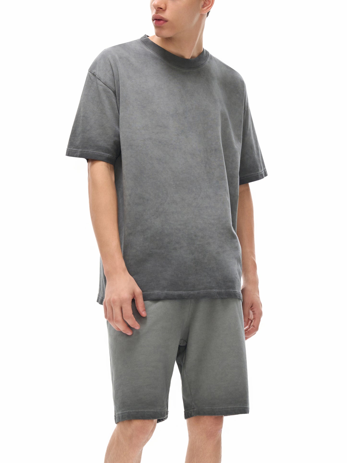 Touch Some Grass Oversized Reverse Dyed T-shirt