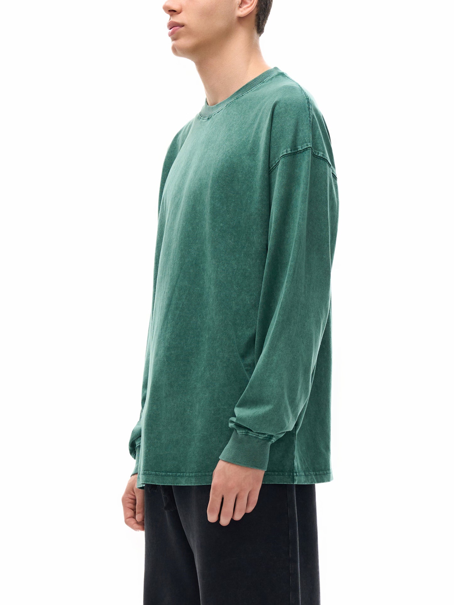Take Your Limits Off Acid Wash Oversize Long Sleeve T-Shirt