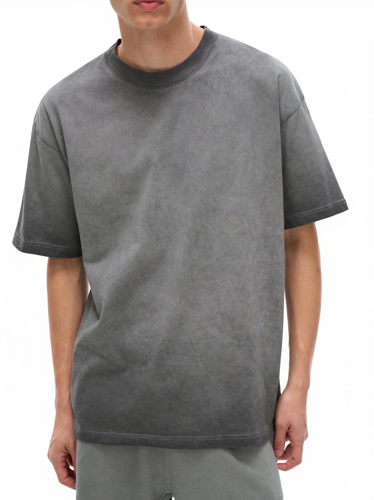 Touch Some Grass Oversized Reverse Dyed T-shirt