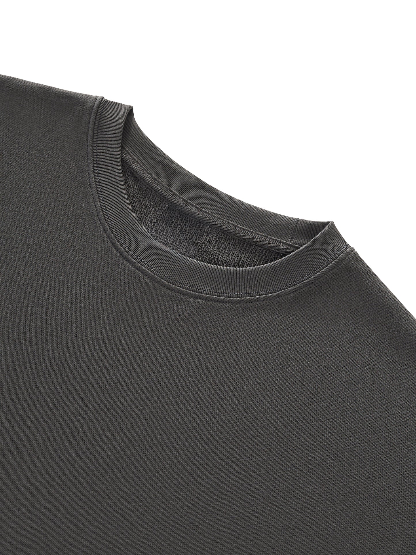 It's All Real Tripped-Out Boxy Half-Sleeve Raw-Edge T-Shirt