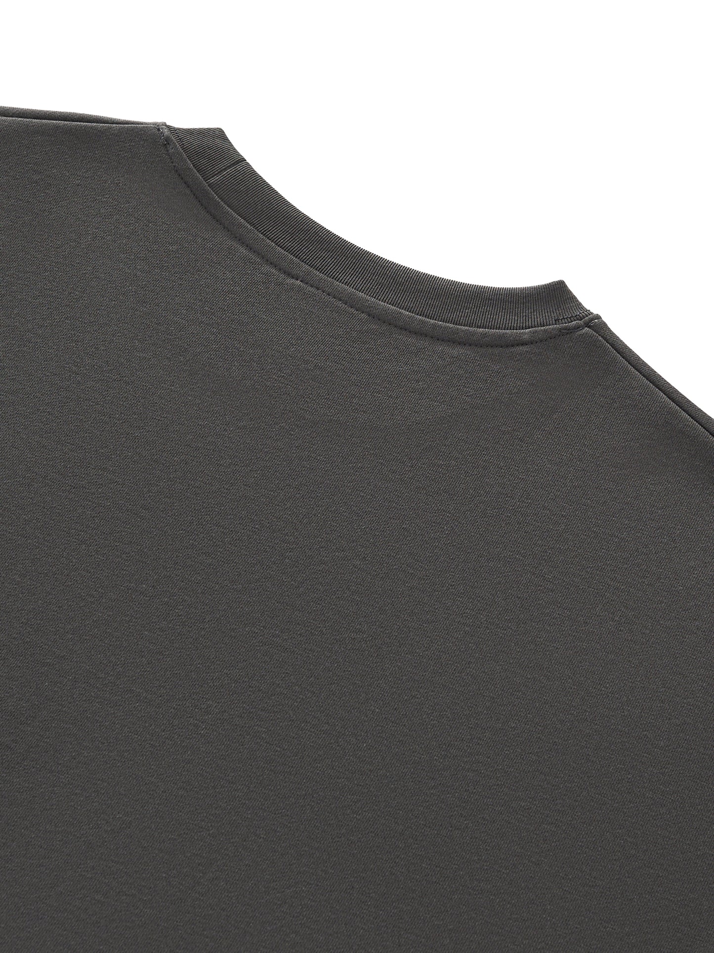 It's All Real Tripped-Out Boxy Half-Sleeve Raw-Edge T-Shirt