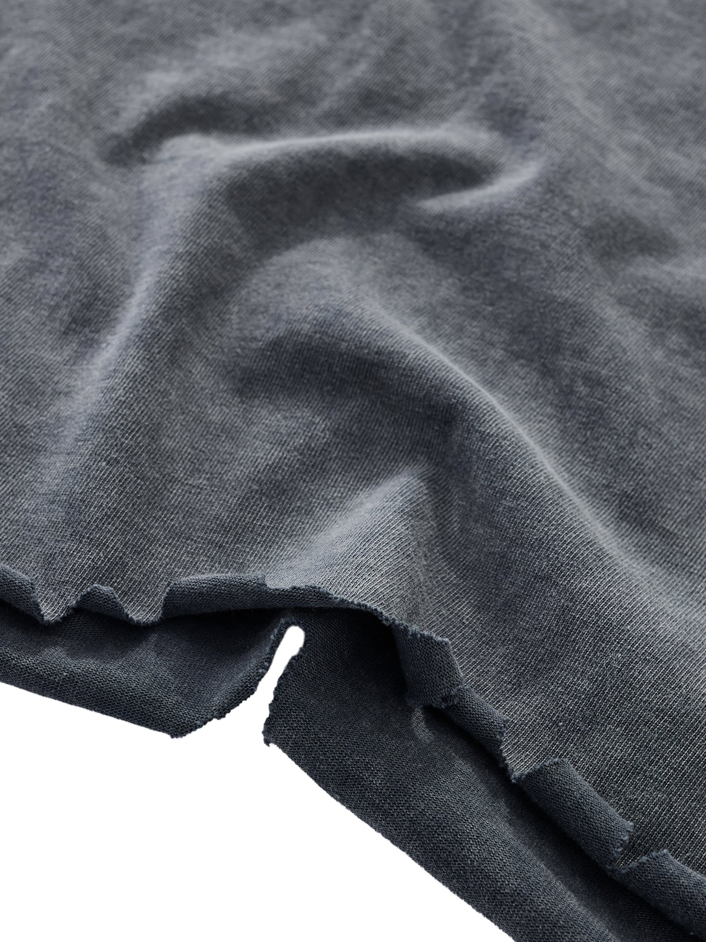 Astral Projection Snow Wash Raw-Hem Boxy T-shirt