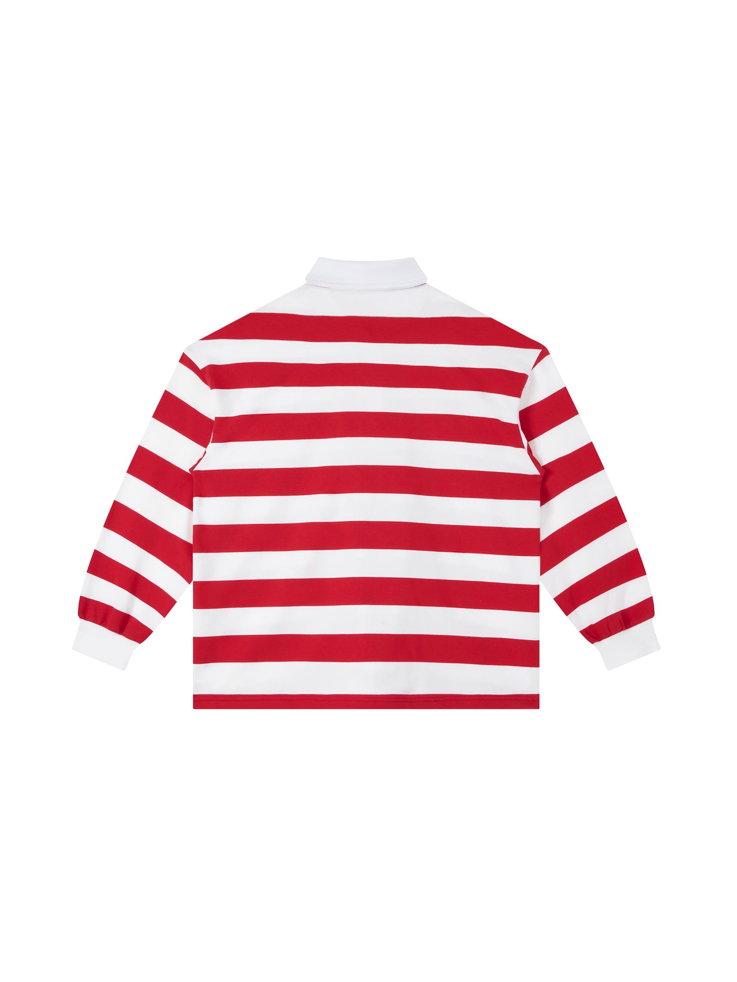 Trippy Ice Cream Color Block Stripe Polo Shirt