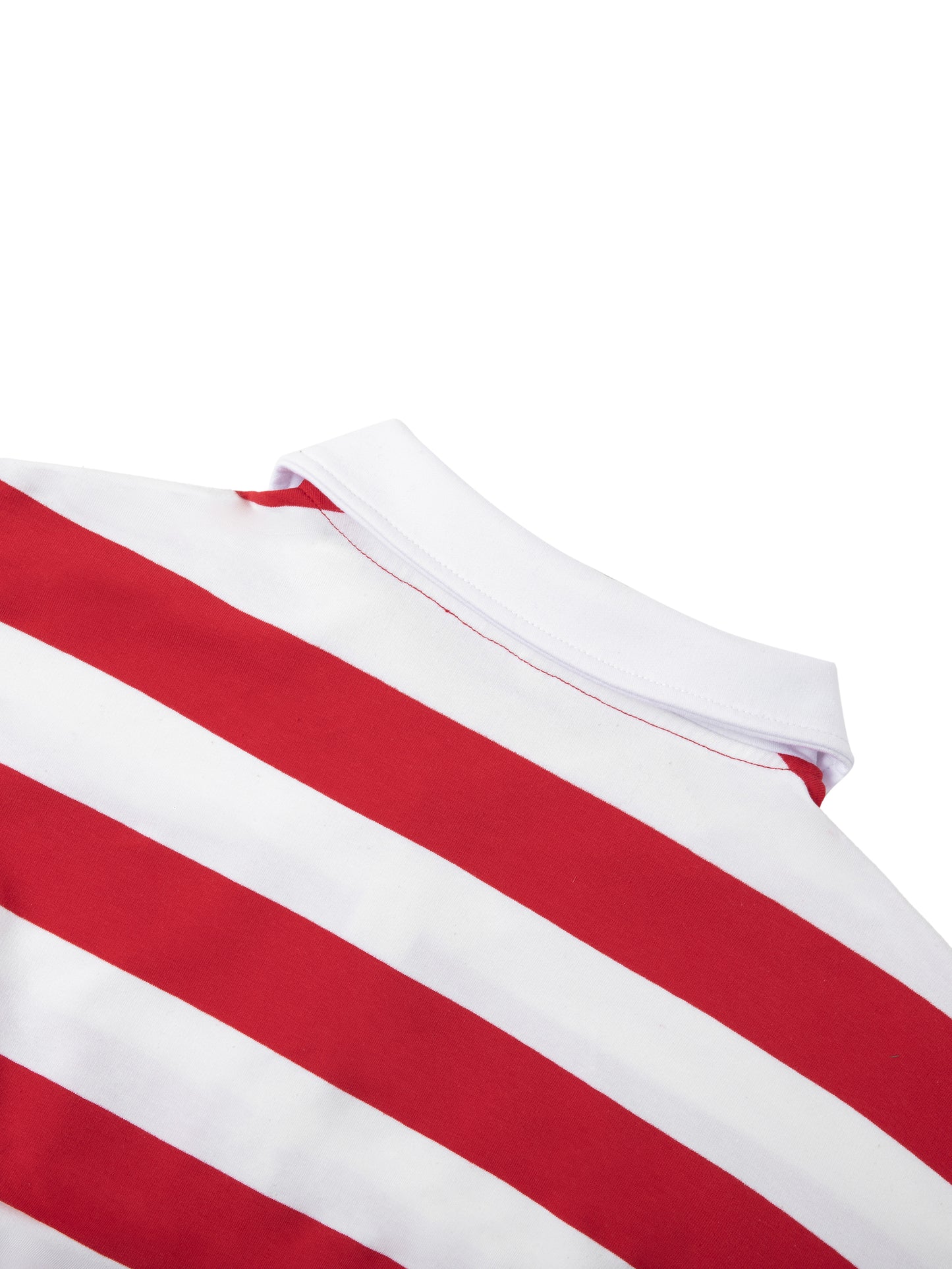 Trippy Ice Cream Color Block Stripe Polo Shirt