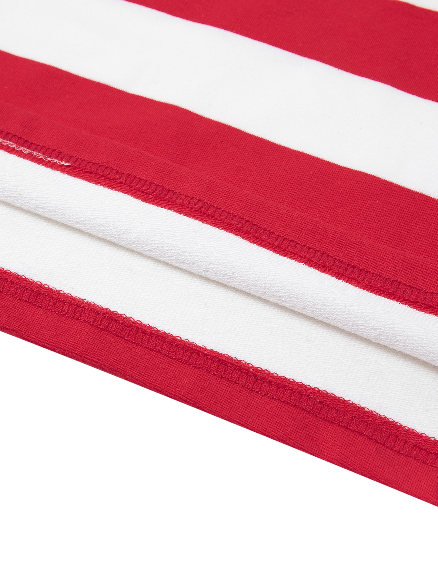 Trippy Ice Cream Color Block Stripe Polo Shirt